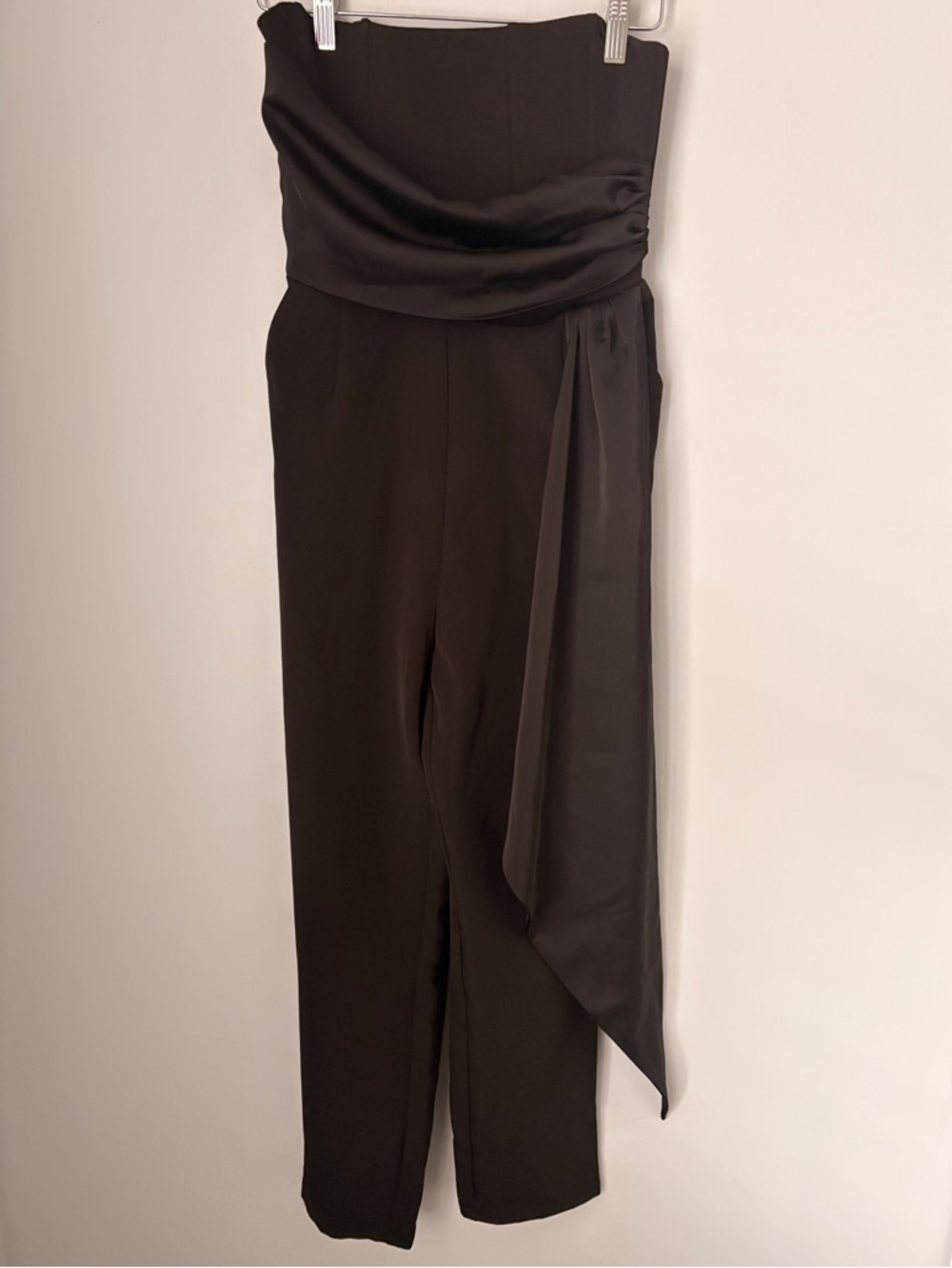 Steve Madden Harlen Strapless Jumpsuit XS